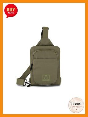 Merrell Aurora Sling Bag Crossbody Pack with Water Bottle Holder Straps Pockets